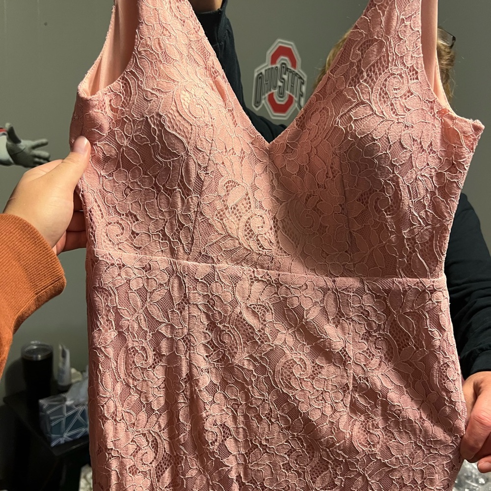Lace mermaid dress